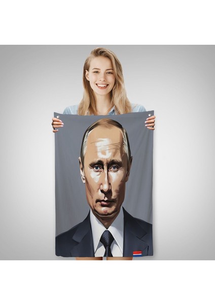 Vladimir Putin Rusya Devlet Başkanı Duvar ÖRTÜSÜ-7737