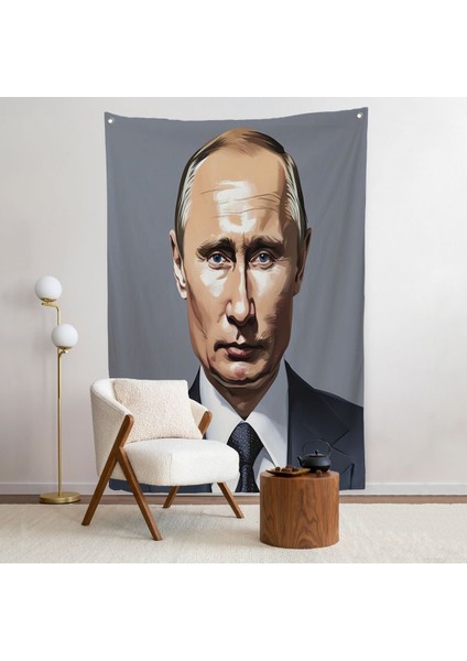 Vladimir Putin Rusya Devlet Başkanı Duvar ÖRTÜSÜ-7737