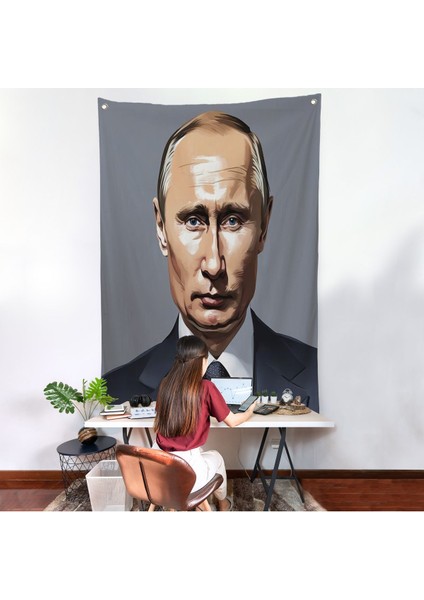 Vladimir Putin Rusya Devlet Başkanı Duvar ÖRTÜSÜ-7737