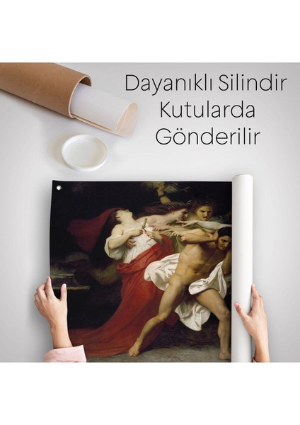 Orestes'in Pişmanlığı Veya Öfkelilerin Peşinde - William-Adolphe BOUGUEREAU-6555 indirimleri