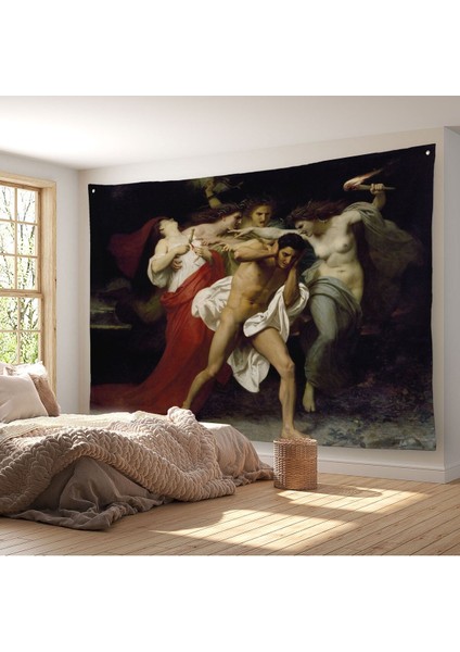 Orestes'in Pişmanlığı Veya Öfkelilerin Peşinde - William-Adolphe BOUGUEREAU-6555