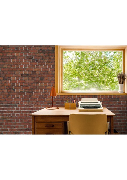 Taş Tuğla Desenli Duvar KAĞIDI-5600