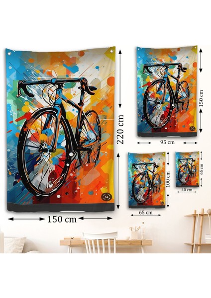 Yarış Bisikleti Duvar ÖRTÜSÜ-7703 fırsatları