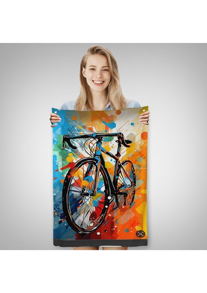 Yarış Bisikleti Duvar ÖRTÜSÜ-7703