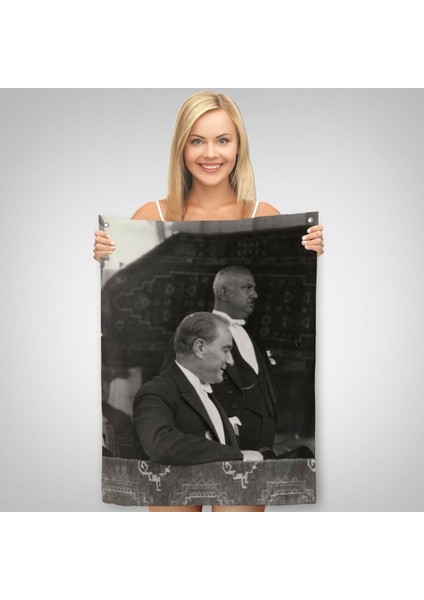 Mustafa Kemal Atatürk Duvar Örtüsü-Halısı - Halısı -6052 fiyatları