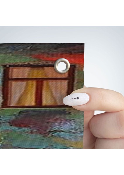 Aşık Çift Kanvas Duvar Örtüsü - HALISI-6046 fırsatları