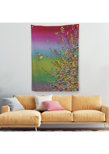 Gizli Bahçe Dekoatif Duvar Örtüsü - HALISI-6275