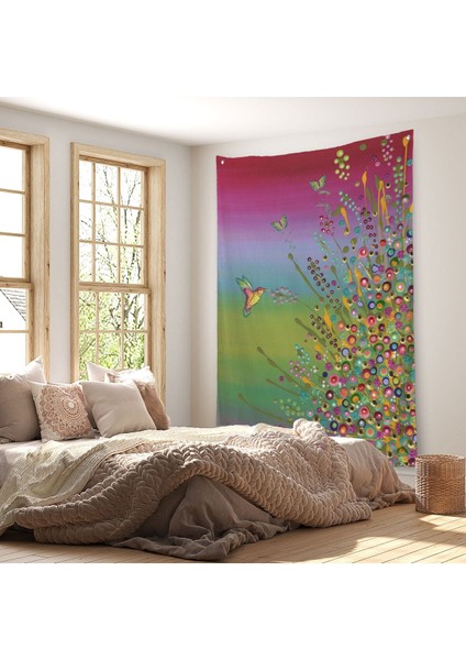 Gizli Bahçe Dekoatif Duvar Örtüsü - HALISI-6275