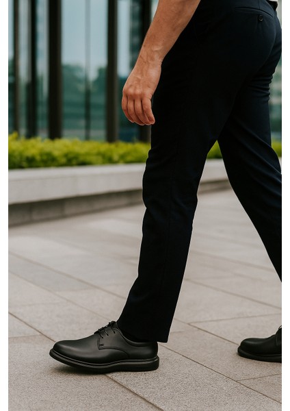 GR0314 Hakiki Deri Kalın Poli Taban Günlük Kullanım Üst Kalite Klasik Ayakkabı fiyatları