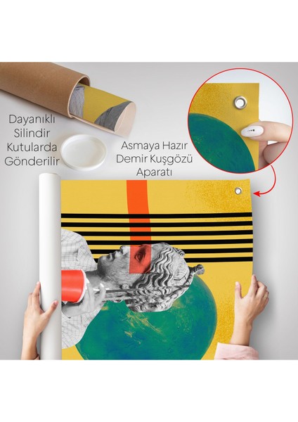 Pop Art Soyut Kadın Duvar ÖRTÜSÜ-7875 indirimleri