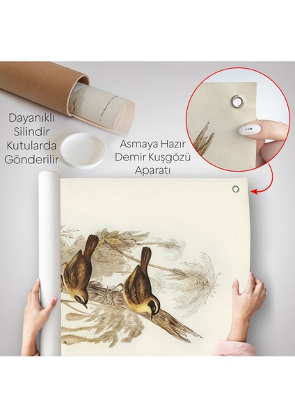 Dal Üzerindeki Kuşlar Duvar ÖRTÜSÜ-8022 indirimleri