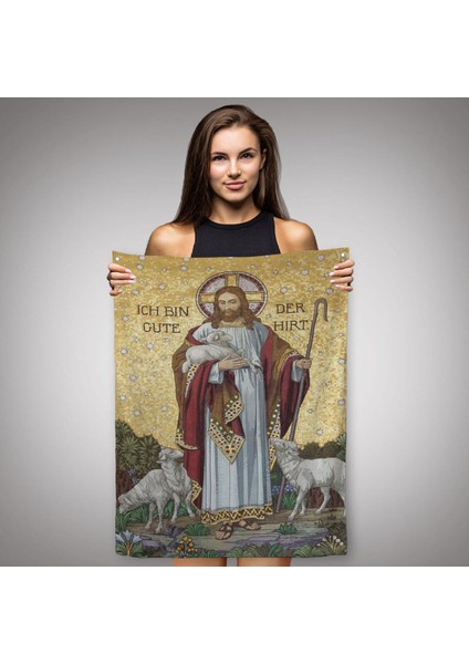 Cennetin ve Sonsuzluğun Yeşil Otlakları Duvar Örtüsü - Halısı, Büyük GREGORY-6113 fiyatları