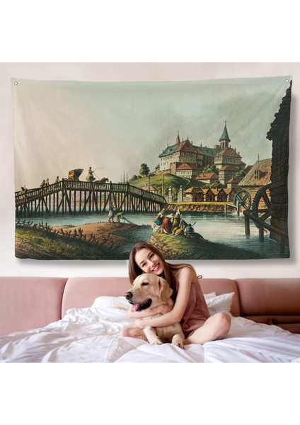 Luigi Mayer'in Osmanlı Hakimiyeti Isimli Duvar ÖRTÜSÜ-7025