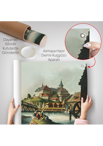 Luigi Mayer'in Osmanlı Hakimiyeti Isimli Duvar ÖRTÜSÜ-7025 indirimleri