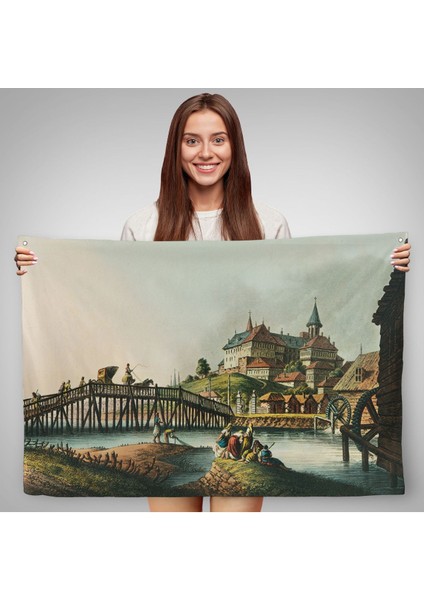 Luigi Mayer'in Osmanlı Hakimiyeti Isimli Duvar ÖRTÜSÜ-7025