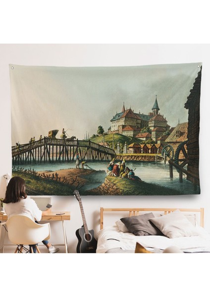 Luigi Mayer'in Osmanlı Hakimiyeti Isimli Duvar ÖRTÜSÜ-7025