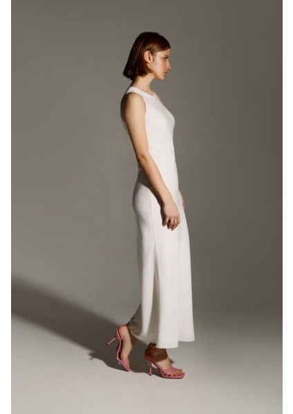 Düz Saten Lara Elbise modelleri