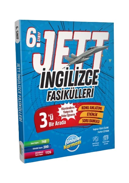 6. Sınıf Jett Ingilizce Fasikülleri ve Telefon Tutucu
