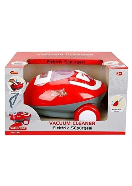 Sesli ve Işıklı Oyuncak Elektrik Süpürgesi Ev Aleti Oyun Seti - fiyatları