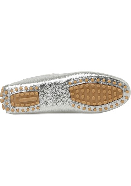 Neyunes 5fx Gümüş Kadın Loafer
