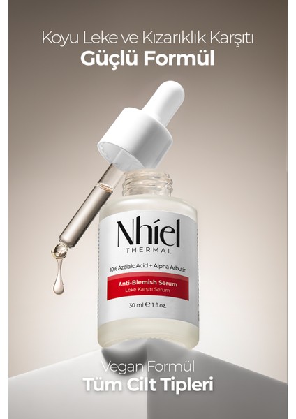 Leke Karşıtı Serum 30 ml (%10 Azelaik Asit + Alfa Arbutin) fırsatları