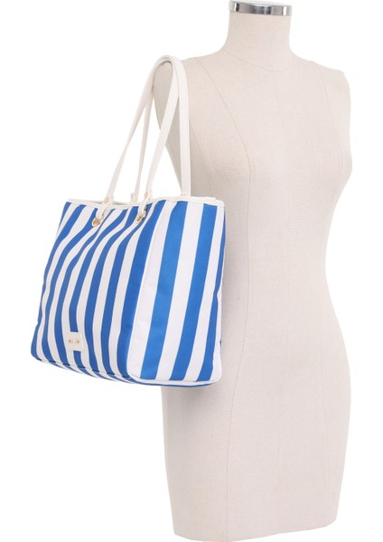 SUMMYNWBIG 5FX Mavi Kadın Omuz Çantası