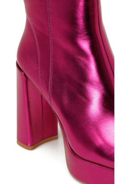 Sarabel2 3pr Fuşya Kadın Topuklu Bot