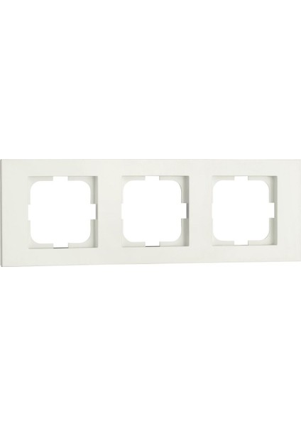 15 Adet Grano Beyaz Üçlü Çerçeve 15'li Paket/set
