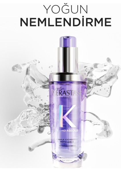 Blond Absolu Huile Cicaextreme Parlaklık Veren Saç Bakım Yağı 75 ml