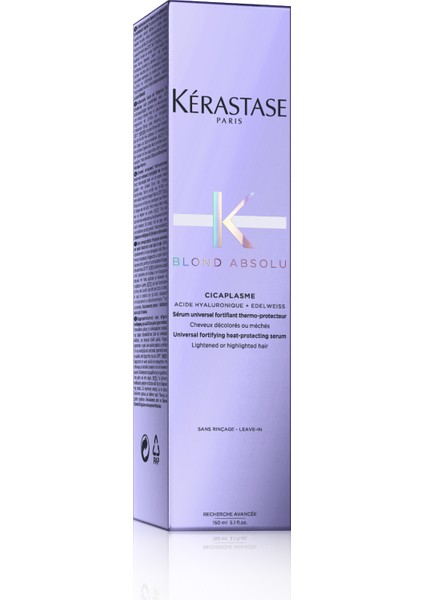 Blond Absolu Cicaplasme Sarı Saçlar Için Isıya Karşı Koruyucu Bakım Serumu 150 ml 150 ml