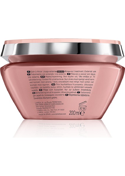 Chroma Absolu Boyalı Saçlar Için Yoğun Gözeneklik Önleyici Dolgunlaştırıcı Saç Maskesi 200 ml 200 ml