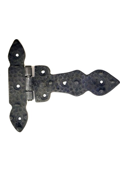 Antika Tarz Dekoratif Pirinç Kuyruklu Düğmeli Menteşe No1 - 117X142 Mm, Oksit