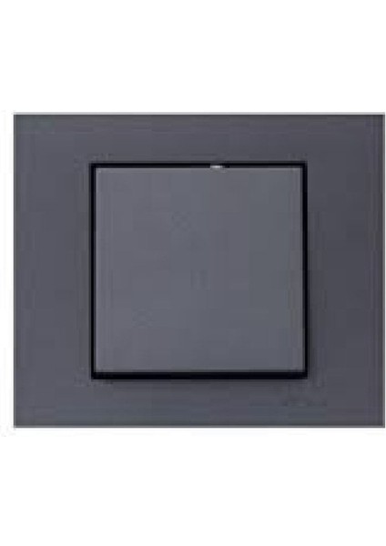 Grano Metalik Füme Anahtar Çerçeve Dahil