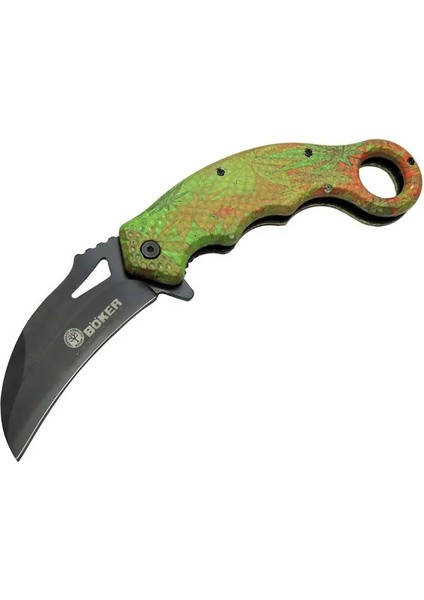 Bukalemun 471B Kaarambit Kamp Çakı 20 cm - Plastik Sap - MCT9851-5722