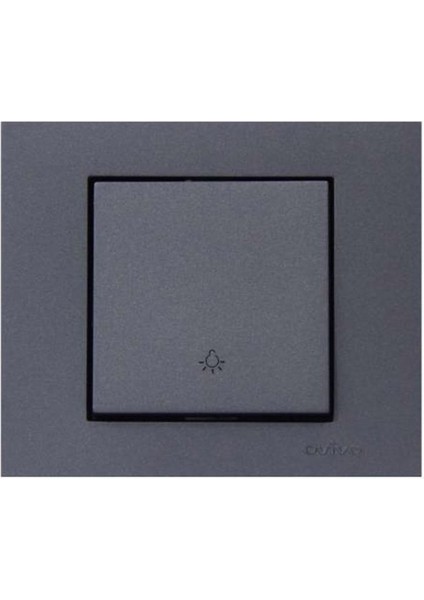 Ovivo Grano Füme Light Zil Anahtarı Kapı Otomatiği