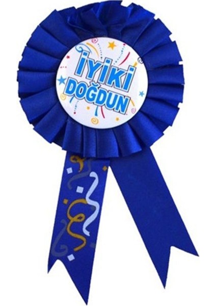 Iyi Ki Doğdun Rozet Mavi