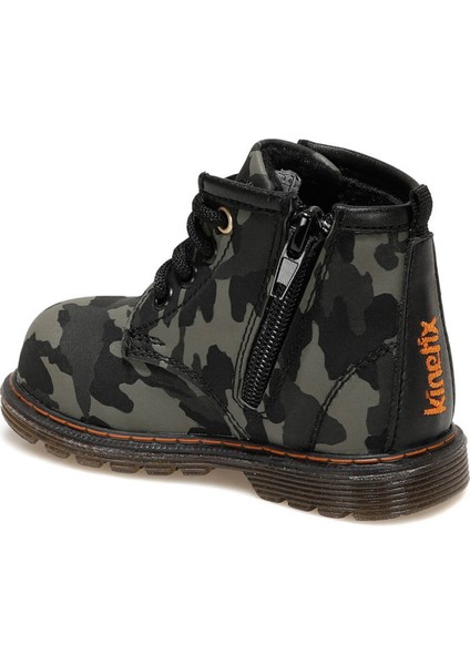 Panzer Haki Erkek Çocuk Bot Suni Deri Malzeme ile Şık ve Rahat 21 Numara modelleri