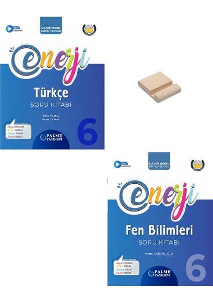6. Sınıf Enerji Türkçe ve Fen Bilimleri Soru Bankası + Telefon Tutucu