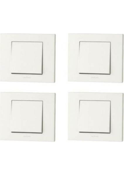 Grano Beyaz Anahtar 4'lü