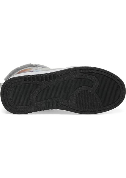 ESLEM.F3PR Gümüş Kız Çocuk High Sneaker