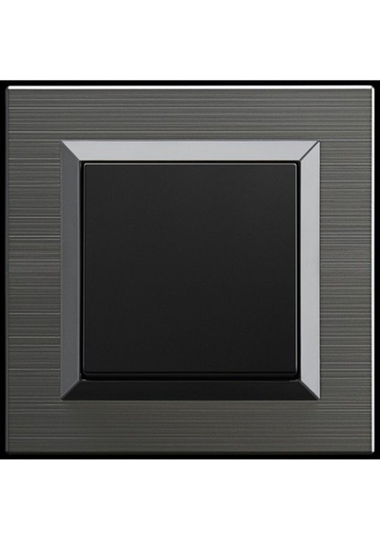 5 Adet Ovivo Quantum Manyetik Gri Anahtar + Çerçeve Dahildir