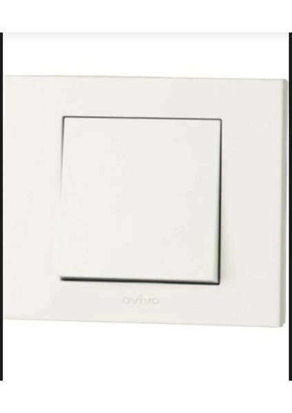 Grano Beyaz Anahtar Çerçeveli