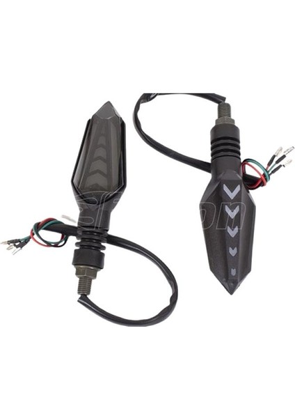 Flc LED Sinyal Ok Desen (Sarı) Kayar Ledli Aks-08-07