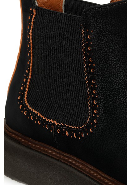 INCI SEYO 3PR Siyah Erkek Klasik Bot