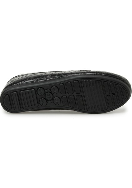 DW23003 3pr Siyah Kadın Loafer