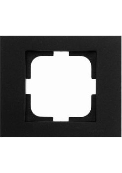 24 Adet Ovivo Grano Siyah Tekli Çerçeve 24'lü