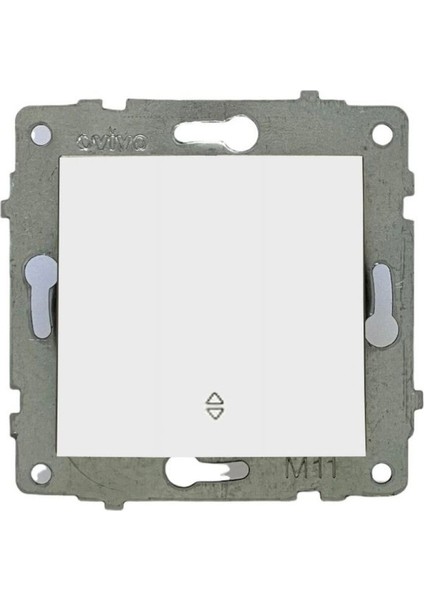 20 Adet Grano Beyaz Vavien Anahtar Çerçeve Hariçtir