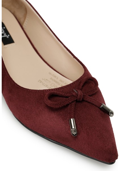 INCI HELEN 3PR Bordo Kadın Babet