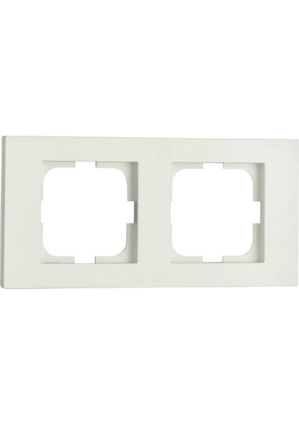 5 Adet Grano Beyaz Ikili Çerçeve 5'li Paket / Set