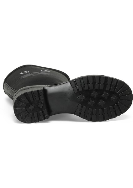 Bınono BINONO ELIS F 3PR Siyah Kız Çocuk Yağmur Çizmesi